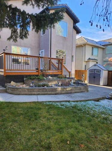 26 Simcrest Manor Sw, Calgary, AB - Outdoor With Deck Patio Veranda