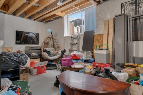 208-- Dawson Harbour Heights, Chestermere, AB - Indoor Photo Showing Basement