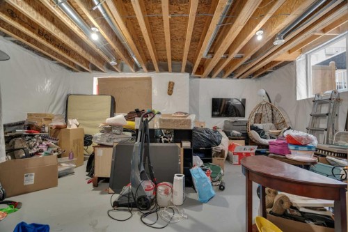 208-- Dawson Harbour Heights, Chestermere, AB - Indoor Photo Showing Basement