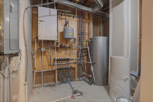 101 Auburn Bay Street Se, Calgary, AB - Indoor Photo Showing Basement