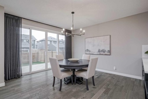 73 Magnolia Terrace Se, Calgary, AB - Indoor Photo Showing Dining Room