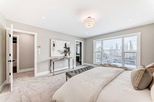 101 Auburn Springs Park Se, Calgary, AB - Indoor Photo Showing Bedroom