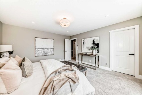 101 Auburn Springs Park Se, Calgary, AB - Indoor Photo Showing Bedroom