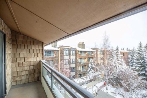 410-3730 50 Street Nw, Calgary, AB - Outdoor With Balcony With Exterior
