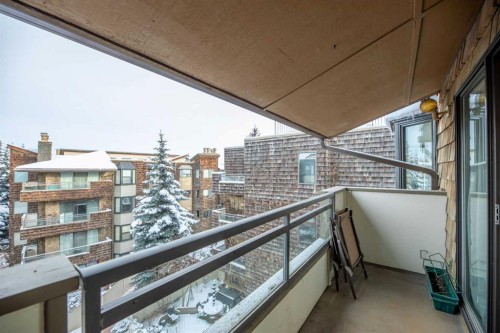 410-3730 50 Street Nw, Calgary, AB - Outdoor With Balcony With View With Exterior