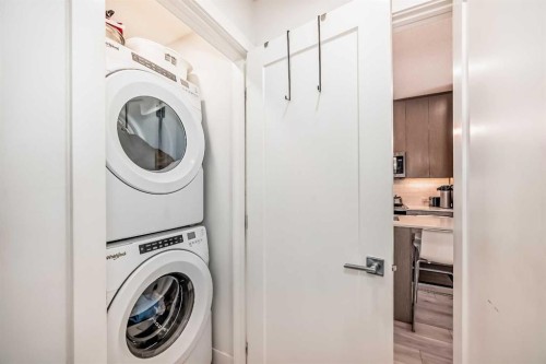 1231-76 Cornerstone Passage Ne, Calgary, AB - Indoor Photo Showing Laundry Room