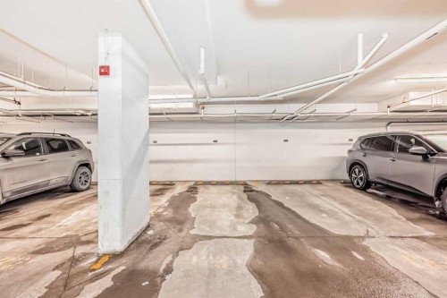 1231-76 Cornerstone Passage Ne, Calgary, AB - Indoor Photo Showing Garage