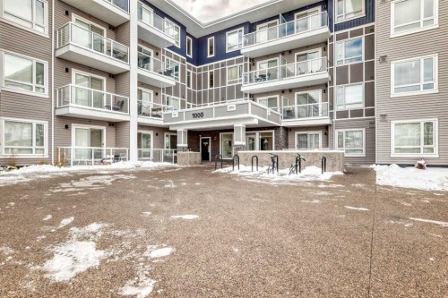 1231-76 Cornerstone Passage Ne, Calgary, AB - Outdoor With Balcony With Facade