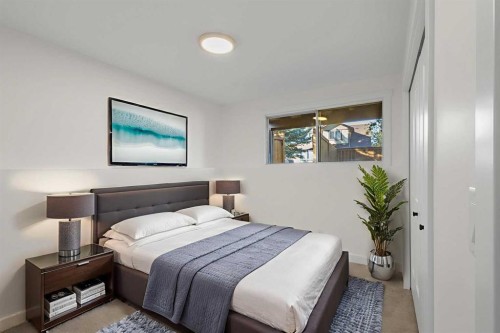 4 Cedarwood Rise Sw, Calgary, AB - Indoor Photo Showing Bedroom