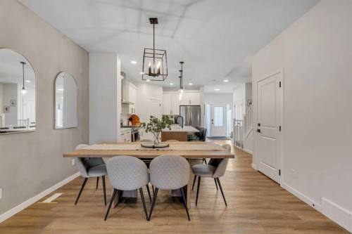 78 Mallard Heath Se, Calgary, AB - Indoor Photo Showing Dining Room