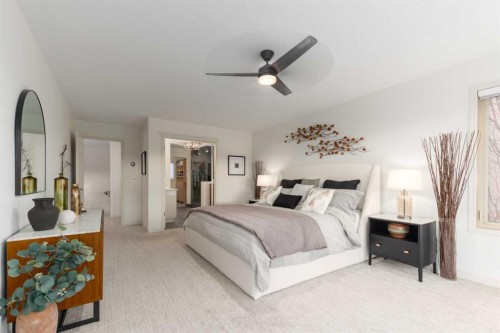 33 Discovery Rise Sw, Calgary, AB - Indoor Photo Showing Bedroom