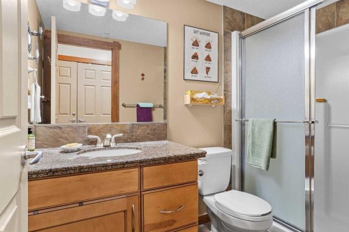 112-150 Crosbow Place, Canmore, AB - Indoor Photo Showing Bathroom