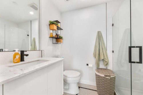 212-8505 Broadcast Avenue Sw, Calgary, AB - Indoor Photo Showing Bathroom