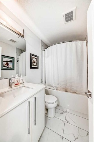 1406-76 Cornerstone Passage Ne, Calgary, AB - Indoor Photo Showing Bathroom