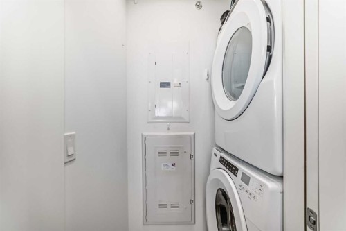 1406-76 Cornerstone Passage Ne, Calgary, AB - Indoor Photo Showing Laundry Room