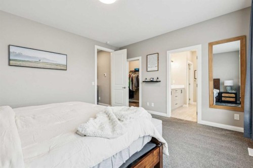 487 Rivercrest Road, Cochrane, AB - Indoor Photo Showing Bedroom