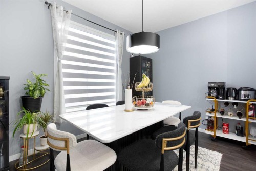 265 Belmont Way Sw, Calgary, AB - Indoor Photo Showing Dining Room