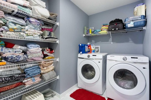 265 Belmont Way Sw, Calgary, AB - Indoor Photo Showing Laundry Room