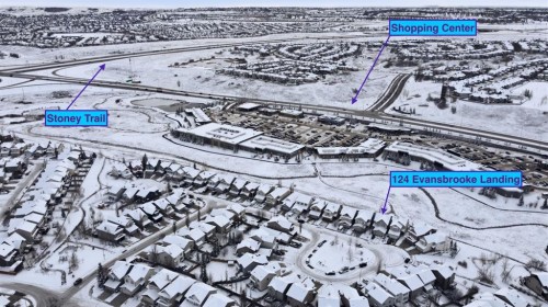 124 Evansbrooke Landing Nw, Calgary, AB - Outdoor With View