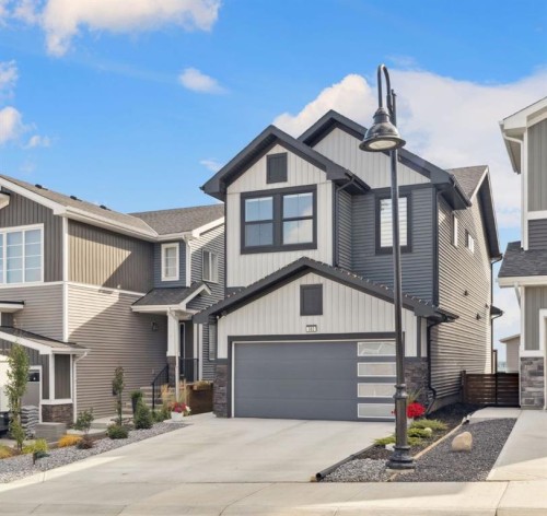 363 Precedence Hill, Cochrane, AB - Outdoor With Facade