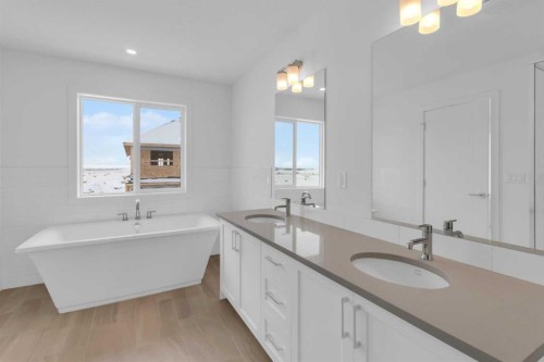 1321 South Point Parade Sw, Airdrie, AB - Indoor Photo Showing Bathroom