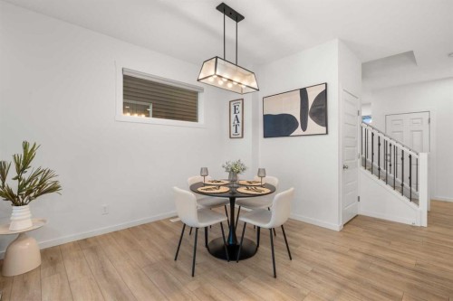 175 Creekstone Way Sw, Calgary, AB - Indoor Photo Showing Dining Room