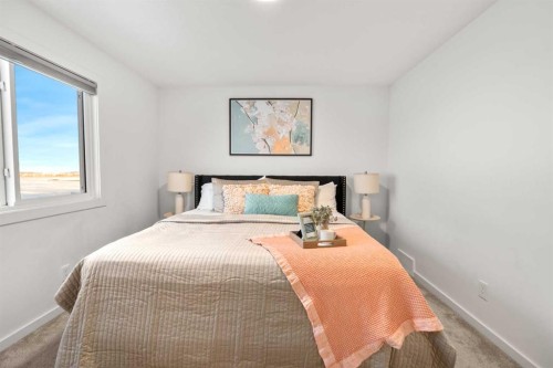 175 Creekstone Way Sw, Calgary, AB - Indoor Photo Showing Bedroom