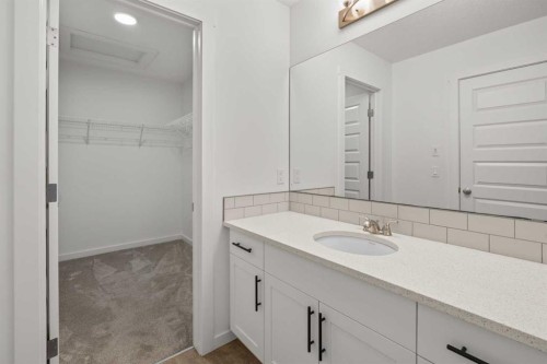 175 Creekstone Way Sw, Calgary, AB - Indoor Photo Showing Bathroom