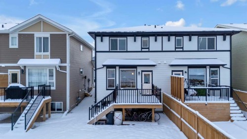 175 Creekstone Way Sw, Calgary, AB - Outdoor With Deck Patio Veranda