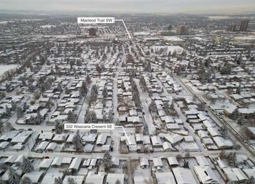 332 Wascana Crescent Se, Calgary, AB - Outdoor With View