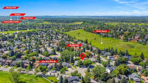 14115 Deer Run Boulevard Se, Calgary, AB - Outdoor With View