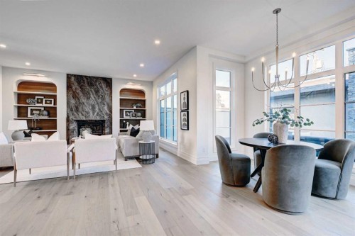 3614 10 Street Sw, Calgary, AB - Indoor Photo Showing Living Room