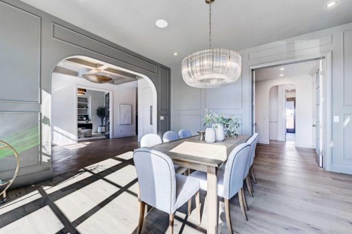 3614 10 Street Sw, Calgary, AB - Indoor Photo Showing Dining Room
