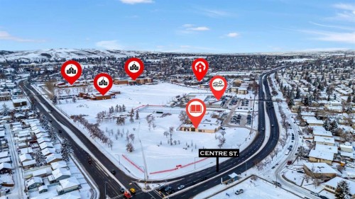 101-427 Huntsville Crescent Nw, Calgary, AB - Outdoor With View