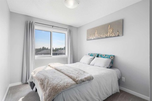 307 Walgrove Boulevard Se, Calgary, AB - Indoor Photo Showing Bedroom