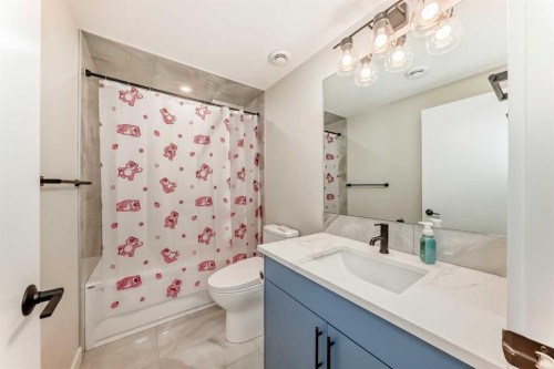 120 Magnolia Manor Se, Calgary, AB - Indoor Photo Showing Bathroom