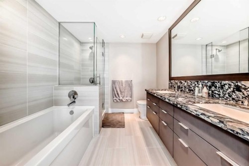 604-510 6 Avenue Se, Calgary, AB - Indoor Photo Showing Bathroom