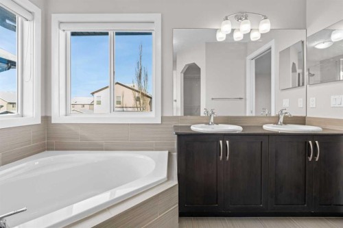 24 Panatella Square Nw, Calgary, AB - Indoor Photo Showing Bathroom