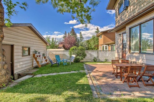 1451 Berkley Drive Nw, Calgary, AB - Outdoor With Deck Patio Veranda