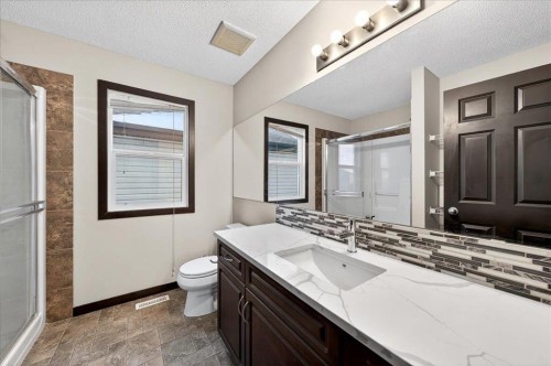 135 Skyview Springs Manor Ne, Calgary, AB - Indoor Photo Showing Bathroom