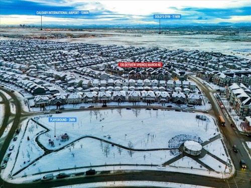 135 Skyview Springs Manor Ne, Calgary, AB - Outdoor With View