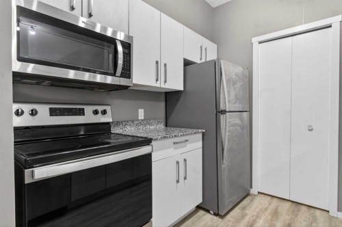 3115-4641 128 Avenue Ne, Calgary, AB - Indoor Photo Showing Kitchen