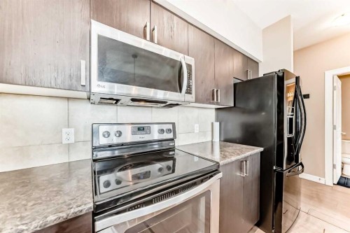 311-117 Copperpond Common Se, Calgary, AB - Indoor Photo Showing Kitchen
