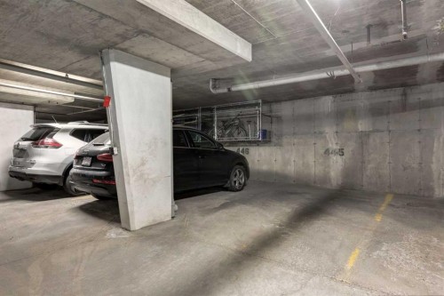 310-30 Sierra Morena Mews Sw, Calgary, AB - Indoor Photo Showing Garage