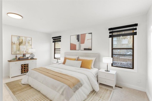 111 Macewan Glen Close Nw, Calgary, AB - Indoor Photo Showing Bedroom