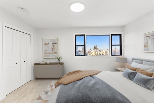 111 Macewan Glen Close Nw, Calgary, AB - Indoor Photo Showing Bedroom