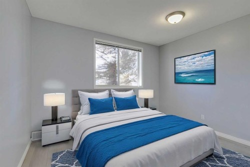 119-2022 Canyon Meadows Drive Se, Calgary, AB - Indoor Photo Showing Bedroom