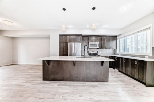 45 Nolanlake Cove Nw, Calgary, AB - Indoor Photo Showing Kitchen With Upgraded Kitchen