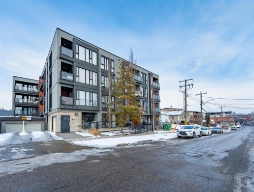 201-414 Meredith Road Ne, Calgary, AB - Outdoor With Facade