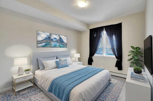 314-5720 2 Street Sw, Calgary, AB - Indoor Photo Showing Bedroom
